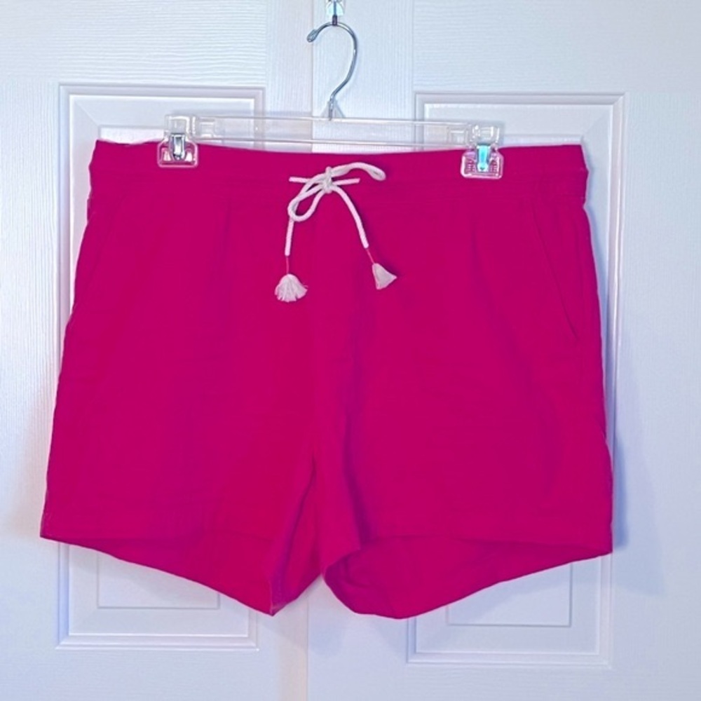 Old Navy High Waisted Cotton Shorts, Fuchsia Pink, size XL, light weight